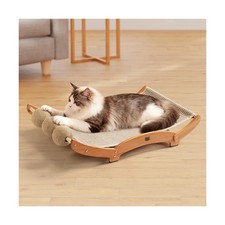 Extra-Larger Sisal Cat Scratcher Bed with Ball, 3-in-1 Cat Scratchi... Fast Ship