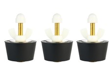 Winter Plug Blow Thru With Schrader Valve 1.5 Pipe 1.75 Fittings - 3 Pack Winter Plug Blow Thru With Schrader Valve 1.5 Pipe 1.75 Fittings - 3 Pack