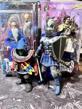 Mythic Legions Neca DnD Figure Lot Gideon Heavensbrand Wizard Strongheart Orc 12