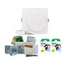 Fujifilm SQ1 Instax Square Instant Film Bundle (40 exp) with Case & Photobox