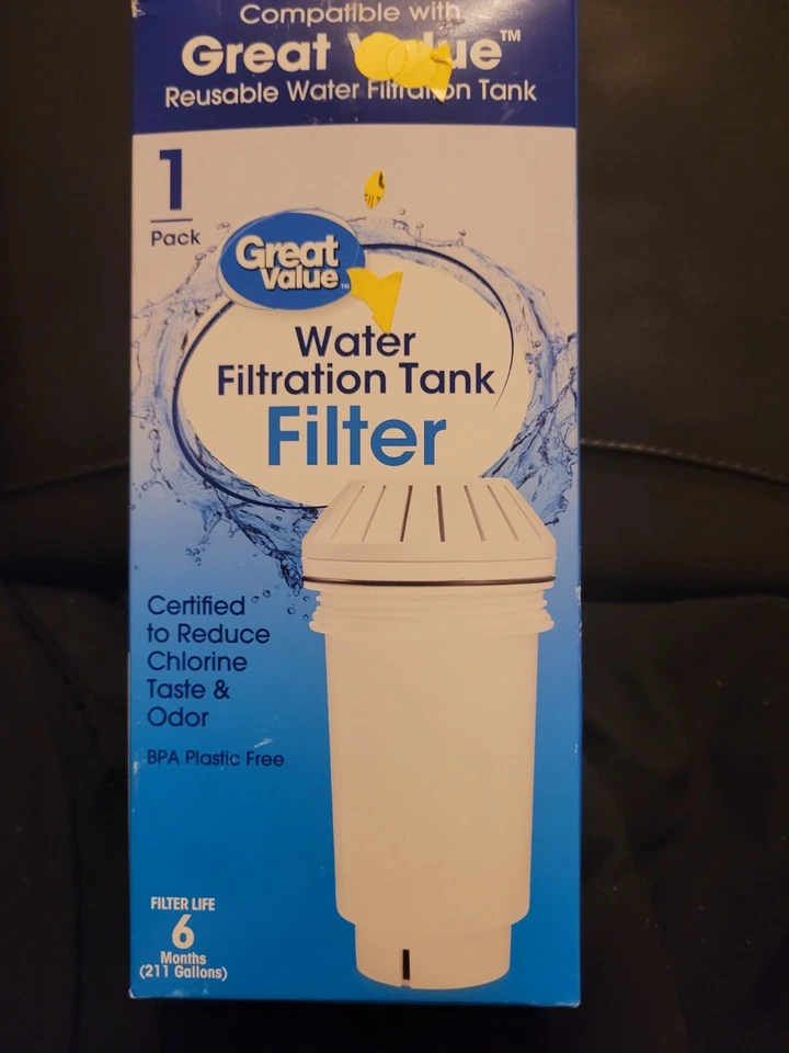 New 2 PK- Great Value Water Filtration Tank Filter - Image 3 of 4