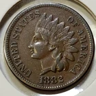 1882 Indian Head Cent - XF