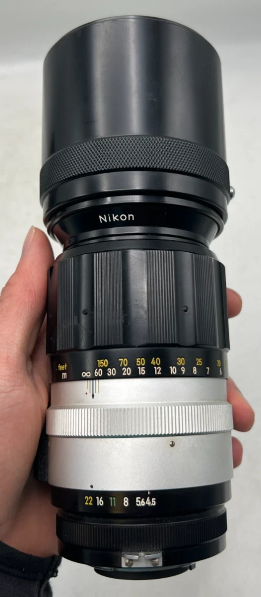 Nikon NIKKOR f/4.5 Camera Lenses 300mm Focal for sale | eBay