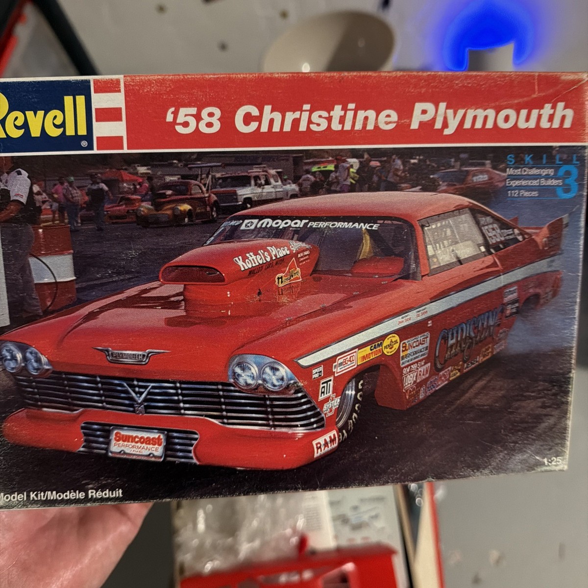 Revell 1958 Christine Plymouth 1/25 Model Car Kit 7350 for sale