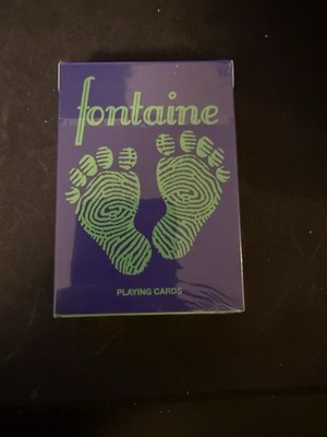 Fontaine Footprint Playing Cards Spielkarten