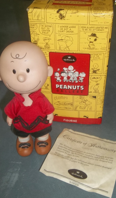 Hallmark Peanuts Gallery Charlie Brown #QPC4025 | eBay