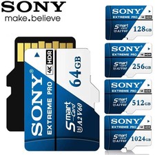 Sony Micro SD Card 1TB 512GB 256GB 128GB High Speed Memory for Phone Camera