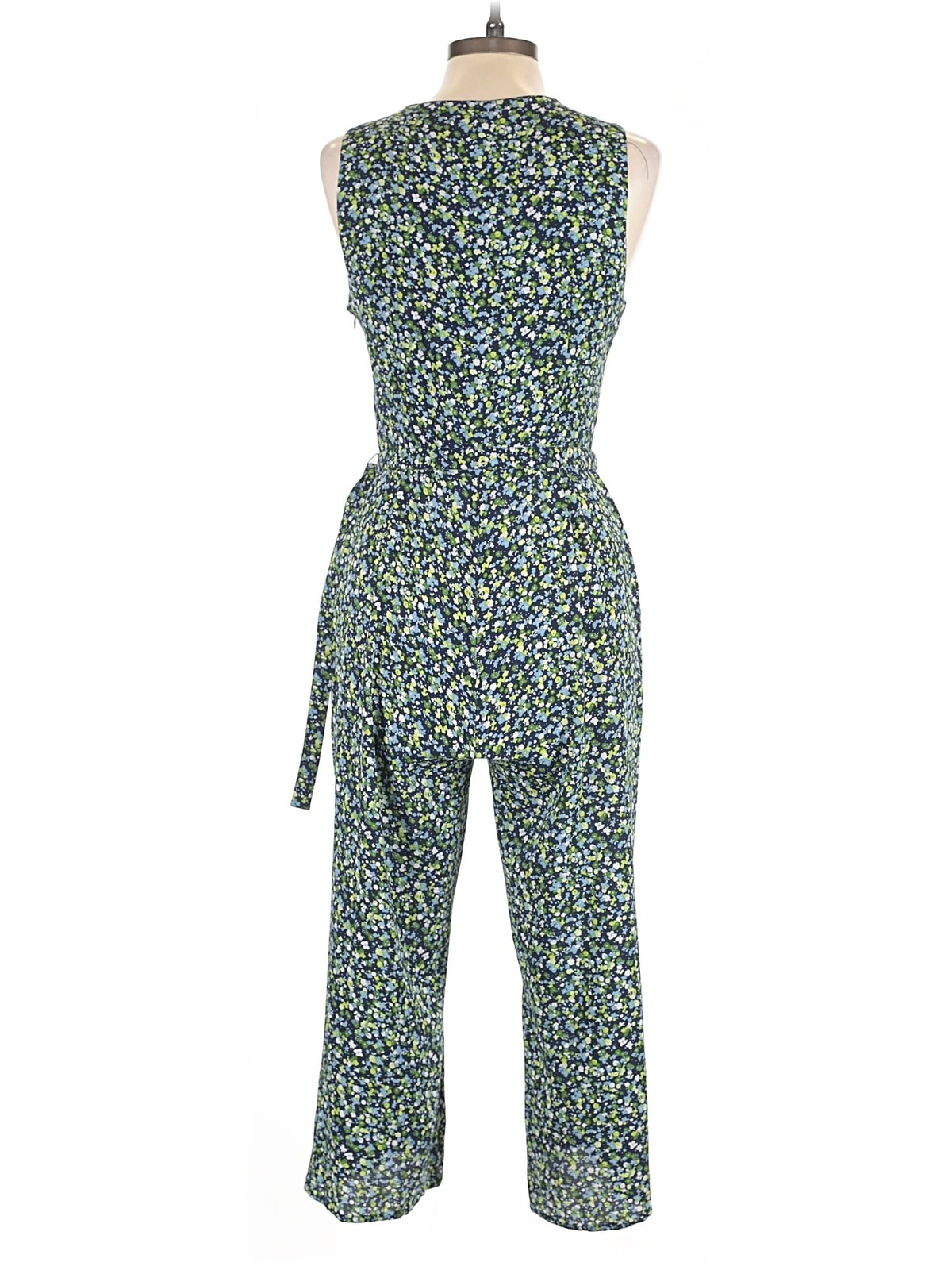 MICHAEL Michael Kors Women Green Jumpsuit 10 Petites thumbnail 2