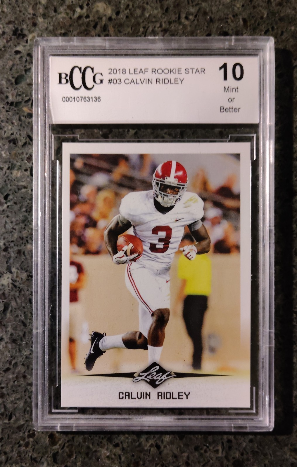 2018 Leaf Rookie Star - Calvin Ridley #03 (RC)