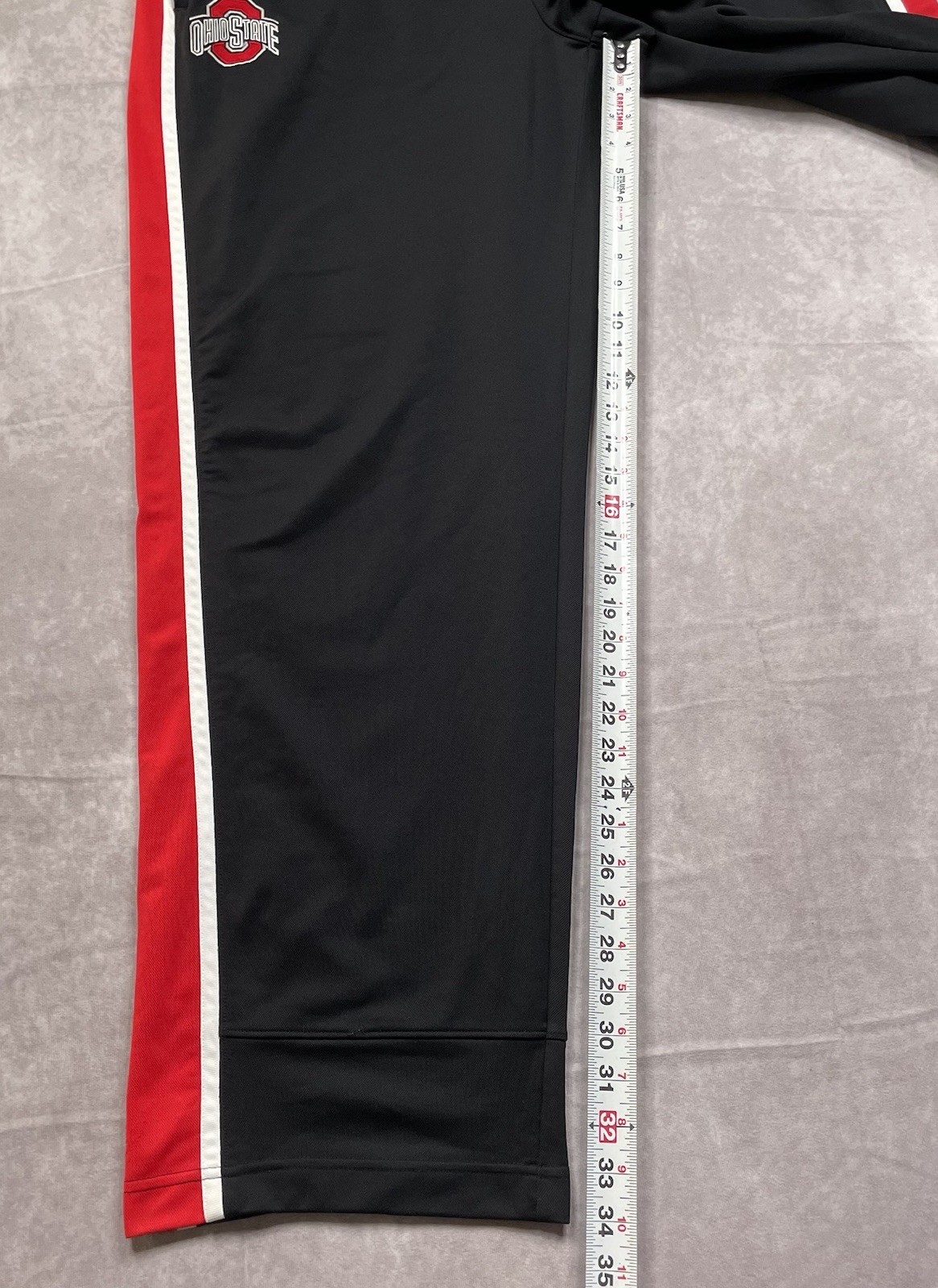 Nike Ohio State Buckeyes Pants Mens 3XL Black Lebron Elite Dri Fit Track Warm Up thumbnail 14