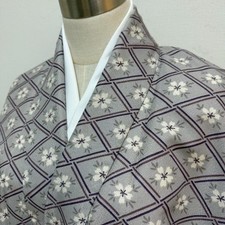 Kimono Washable Polyester Tall Size Fine Pattern 166.5cm Japan