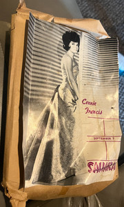 Connie Francis Sahara Original Printers Block Fabulous Las Vegas Mag. 5/29/1965
