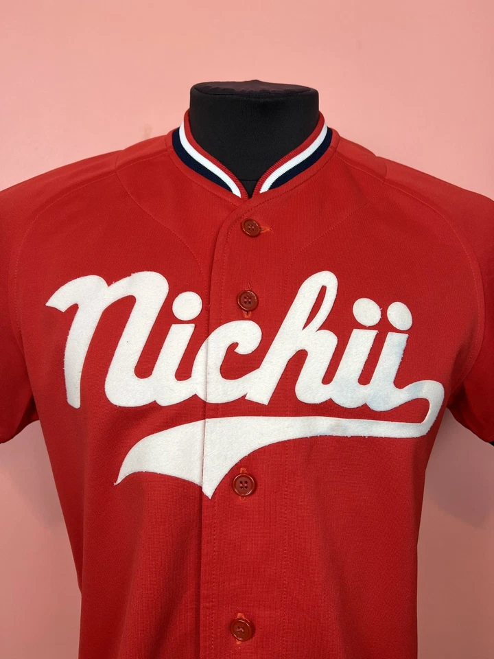 Camiseta de béisbol Mac Gregor vintage EE. UU. Nichii de colección rara limitada para hombre M Foto 2 de 4