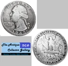 1945 S US San Francisco Mint Silver Washington Quarter🪙World War 2 Era🪙
