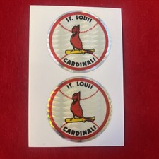 2 Vintage St Louis Cardinals MLB Baseball Logo Sport Decal Sticker As Pictured   
