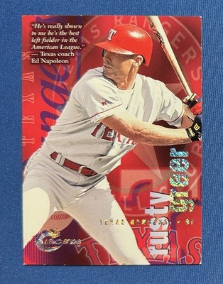 1996 Circa Rusty Greer Rave 80/150 Rangers
