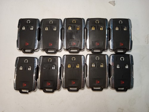 LOT OF 10 OEM GMC SMART KEY FOB LOT KEYLESS ENTRY FOB  M3N-32337100  4 button - Foto 1 di 5