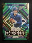 2025 Panini Prizm - Emergent Jaxson Dart #6 Green Wave Prizm (RC)