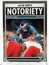 2025 Panini Mosaic - Notoriety Jalen Hurts #1