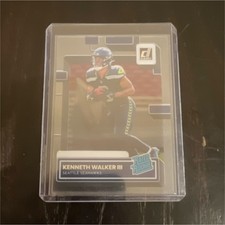 Panini Clearly Donruss Kenneth Walker III Rated Rookie #68 Seattle Seahawks