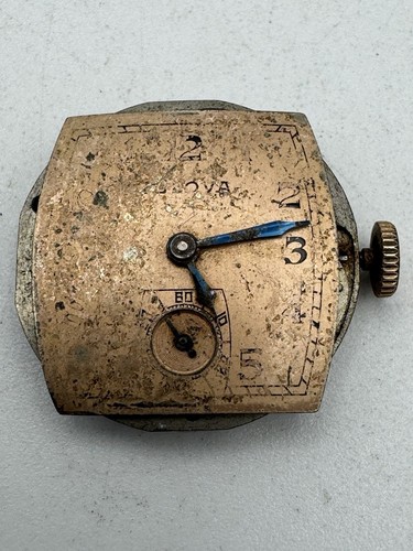 Vintage Bulova 10AK Men’s Wristwatch Movement For Parts Or Repair - Picture 3 of 6