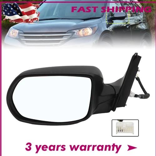 Mirror For 2012-2016 Honda CR-V EX EX-L LX SE Front Driver Side Paintable