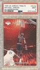 1996 UD JORDAN TRIBUTE MICHAEL JORDAN MJ32 MJ IMPRESSIONS~PSA 9 MINT CARD & SLAB