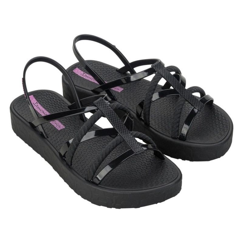 Ipanema Diversa Flatom 27238 BH322 Sandalias negras negro