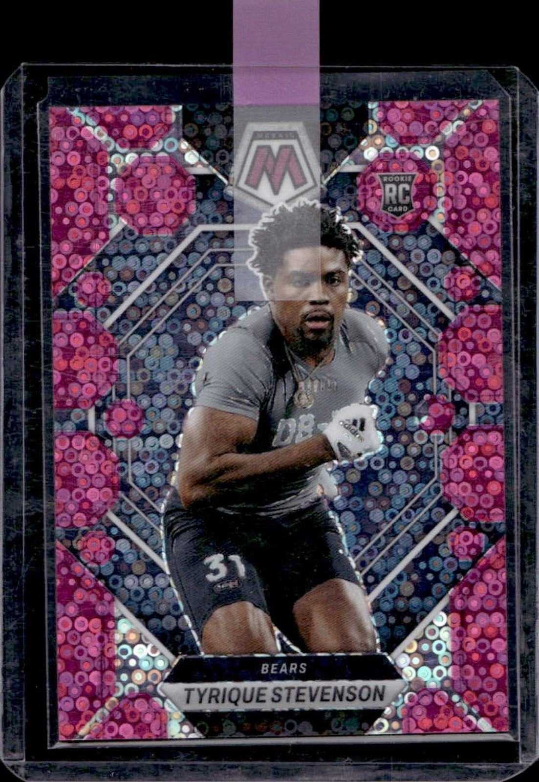 Tyrique Stevenson Panini Mosaic #373 Pink No Huddle