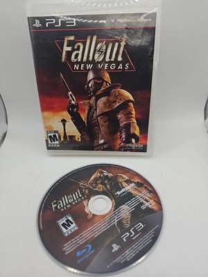 Fallout: New Vegas (Sony PlayStation 3, 2010) Tested Working No Manual Case Crak
