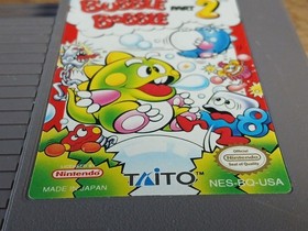 Bubble Bobble Part 2 (Nintendo NES) Authentic - Game Only - Tested - Clean!