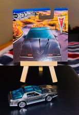 Hot Wheels Silver Series Pontiac Firebird Trans Am Knight Rider 1:64 Diecast