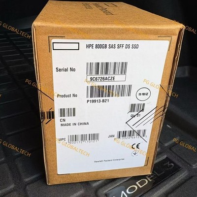 New 800GB HPE P20838-001 P19913-B21 2.5'' SFF SAS 12Gb/s SSD Storage Hard Drive
