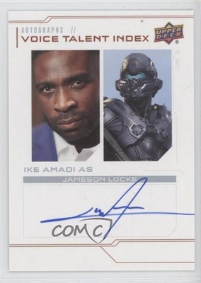 2024 Upper Deck Halo Legacy Collection Voice Talent Index Ike Amadi Auto 02aj
