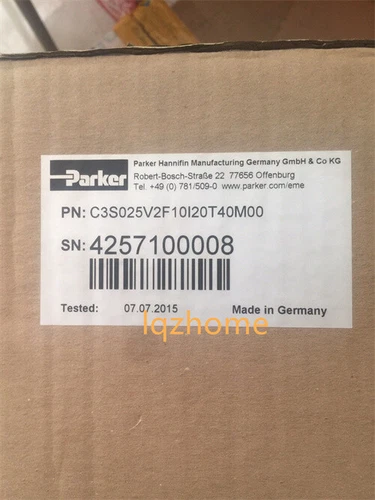 C3S025V2F10I20T40M00  ParKer Driver Brand New In Box  Fast shipping#DHL or FedEx