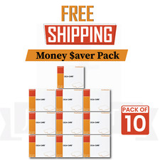 10 x Cica-Care - 12x15cm (5"X6") Silicone Gel Sheet PACK OF 10