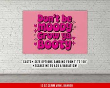 Motivational Gym Banner - Fitness Wall Decor for Home or Garage Gym