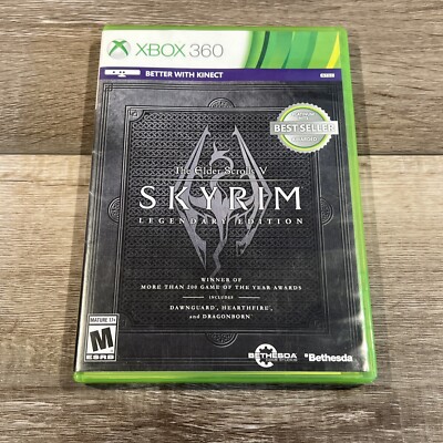 The Elder Scrolls V Skyrim - Legendary Edition -  Xbox 360 - CIB