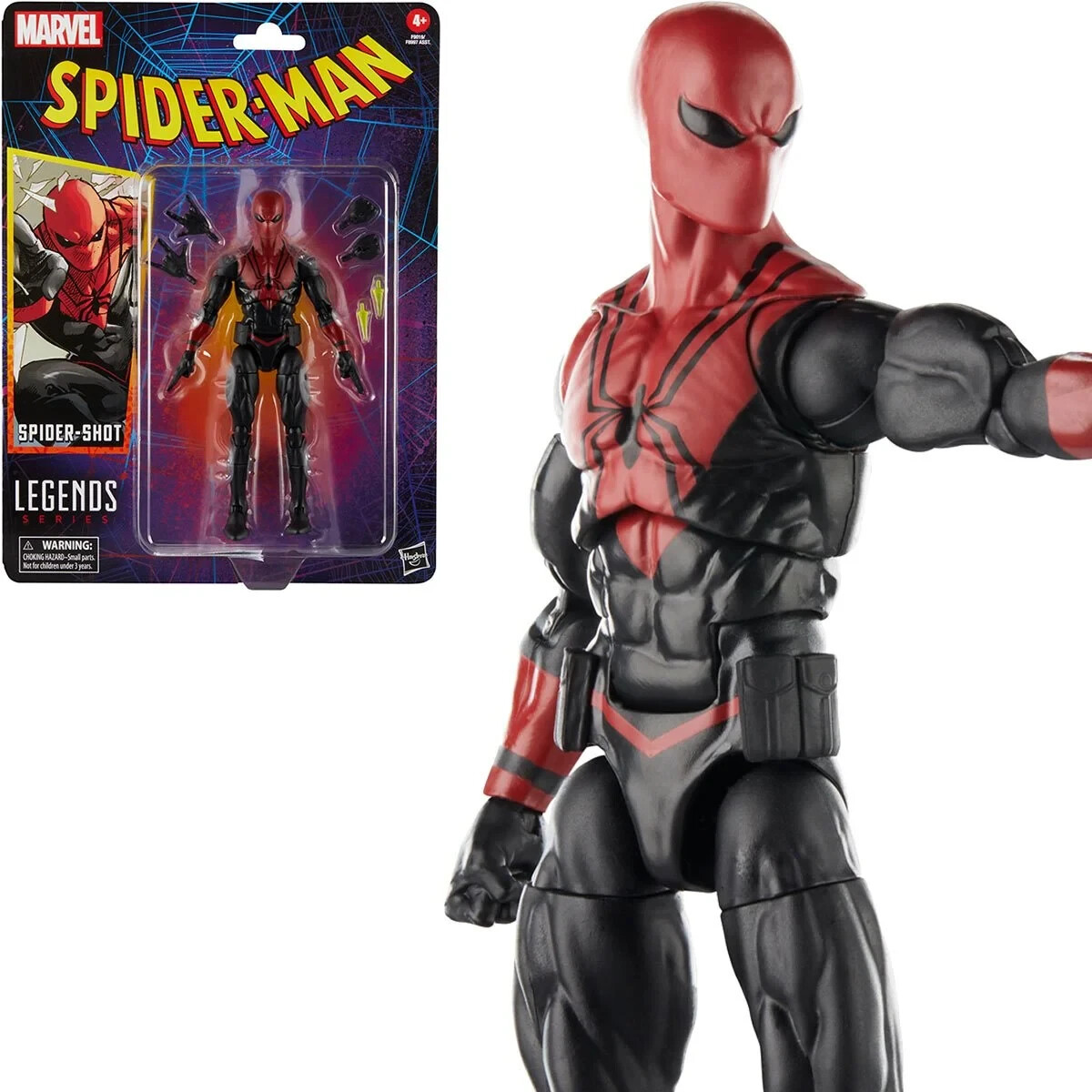2024 Marvel Spider-Man Legends Retro SPIDER-SHOT 6 2024 Marvel Spider-Man Legends Retro SPIDER-SHOT 6