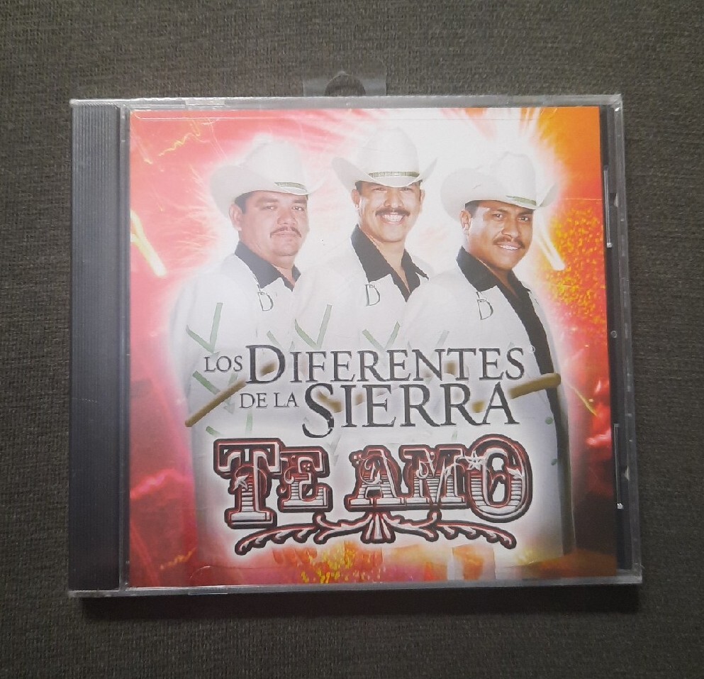 Los Diferentes De La Sierra Te Amo CD 2006 disa NEW SEALED