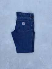 Women Carhartt blue denim jeans size 2 regular