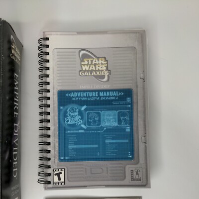 Star Wars Galaxies: An Empire Divided (PC: Windows, 2003) Big box