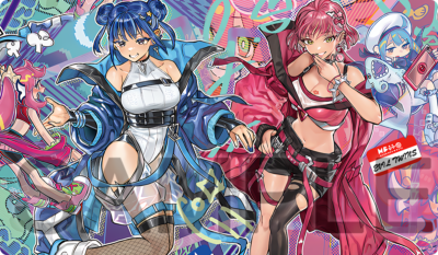 Yu-Gi-Oh! Playmat Evil Twins Ki-sikil & Lil-la TCG Pad CCG Trading