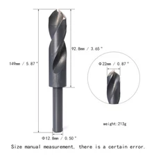 Tobacco Pipe Bowl Drill Bit Tool for DIY Chamber Cleaning U-Shape Drill φ22mm