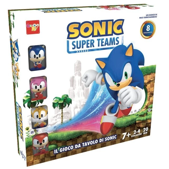 ROCCO GIOCATTOLI SONIC SUPER TEAMS GIOCO DA TAVOLO