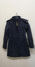 Noble Warmup Quilted Coat - Dark Navy Size Xs {n29}
