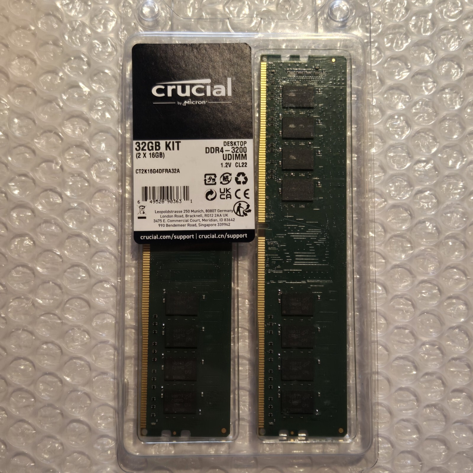 メモリ DDR 4 16gx 7 ジャンク