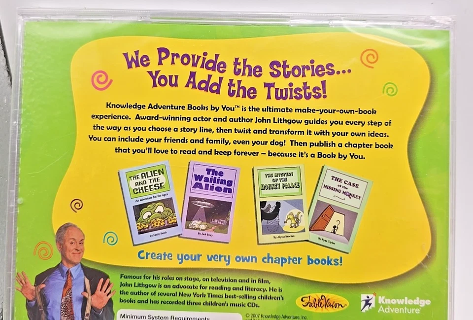 Books By You Create & Publish Your Own Books PC Windows XP Vista - Sealed - Image 2 of 3