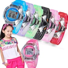 Waterproof Child Boy Girl Sports Electronic Digital Wrist Watches for Kids Gift