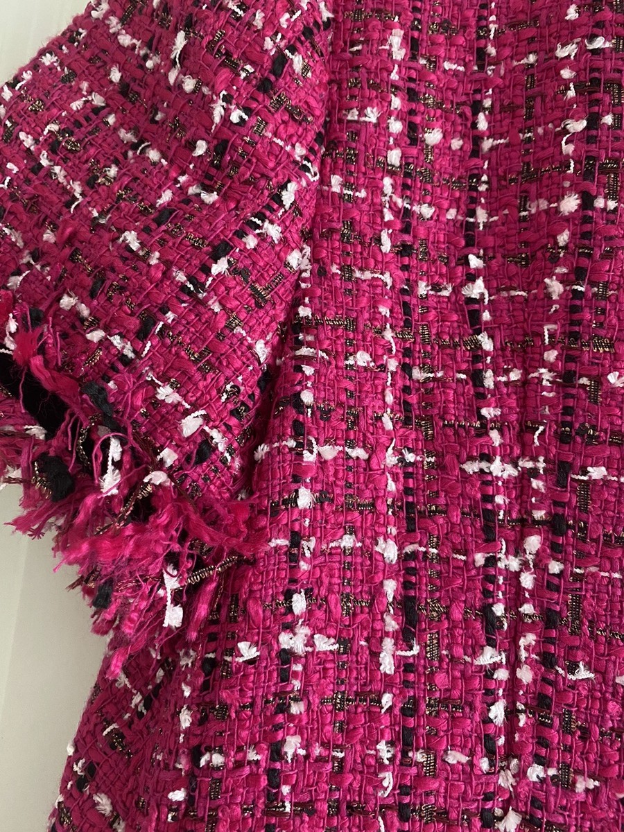 Kate Spade Festive Tweed Dress Pink Size 6 New | eBay